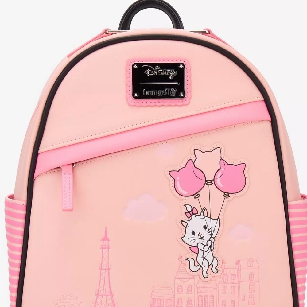 Loungefly Pink Paris Lady from Aristocats Mini Backpack